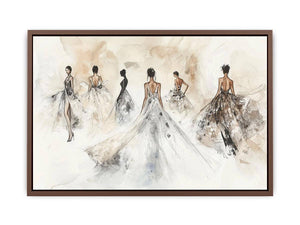 Fashion Street Canvas Painting