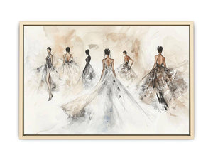 Fashion Street Canvas Painting