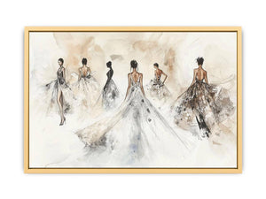 Fashion Street Canvas Painting