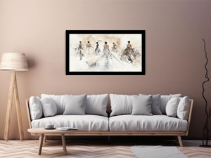 Fashion Street Canvas Painting