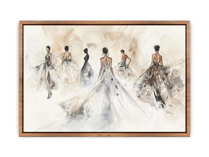 Fashion Street Canvas Painting