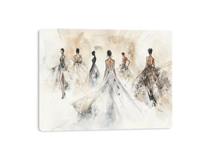 Fashion Street Canvas Painting