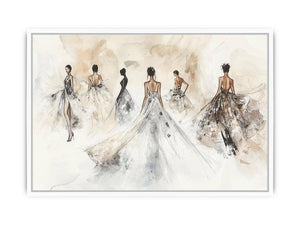 Fashion Street Canvas Painting