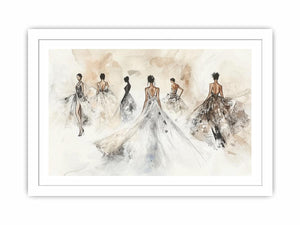 Fashion Street Canvas Painting