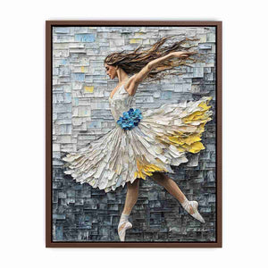 Ballerina Canvas Painting