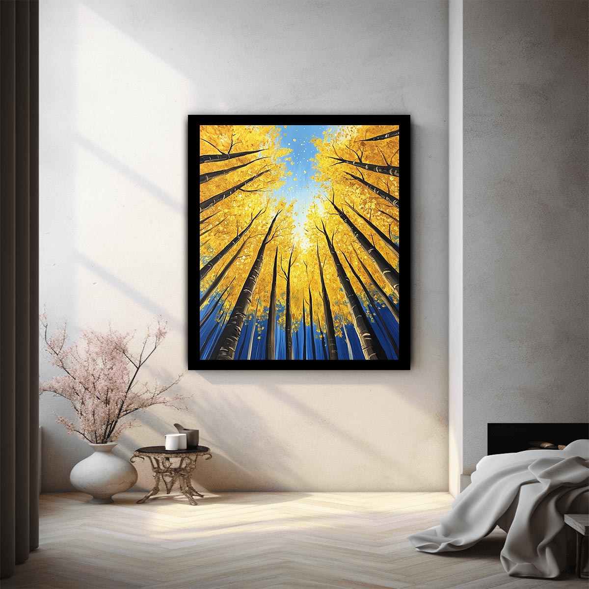Aspen Forest Painting