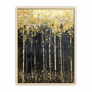 Tall Trees Canvas Painting