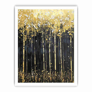 Tall Trees Canvas Painting