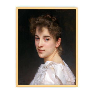 Gabrielle Cot, a portrait of Cot's daughter Streched canvas