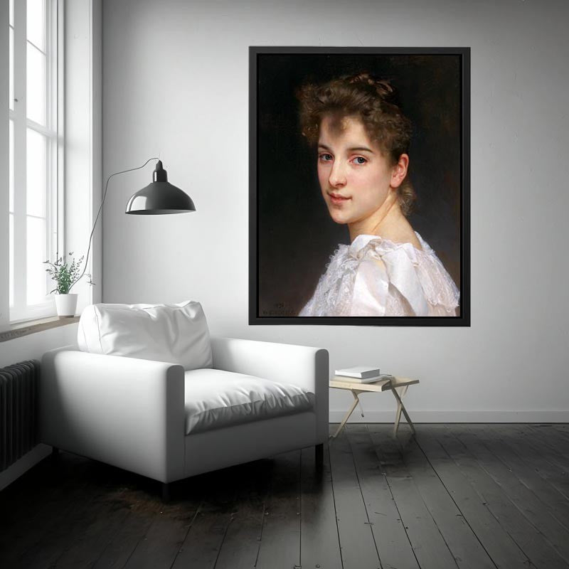 Gabrielle Cot, a portrait of Cot's daughter Painting
