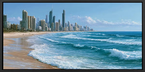 Surfers Paradise Gold Coast Panorama Canvas Print