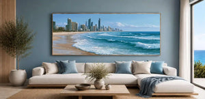 Surfers Paradise Gold Coast Panorama Canvas Print