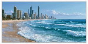 Surfers Paradise Gold Coast Panorama Canvas Print
