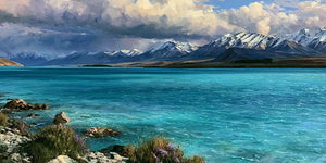 Lake Tekapo Panorama Canvas Print