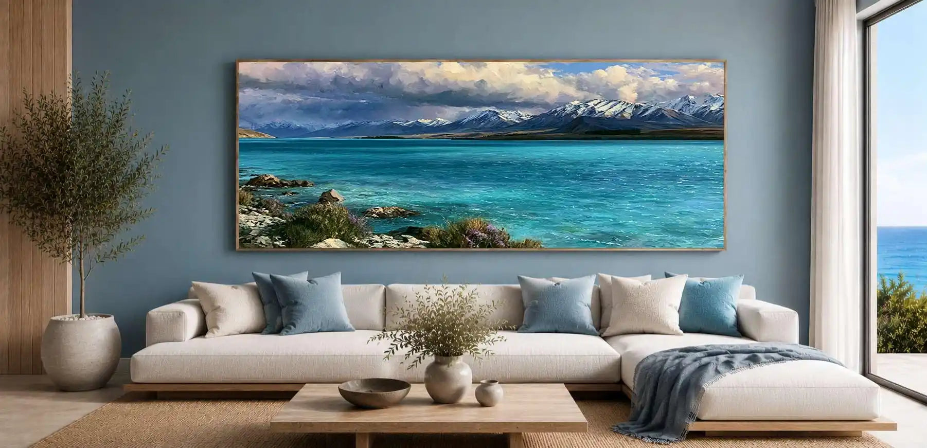 Lake Tekapo Panorama Canvas Print