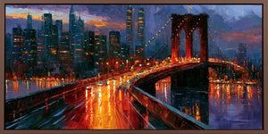 Brooklyn Bridge & Manhattan Painting