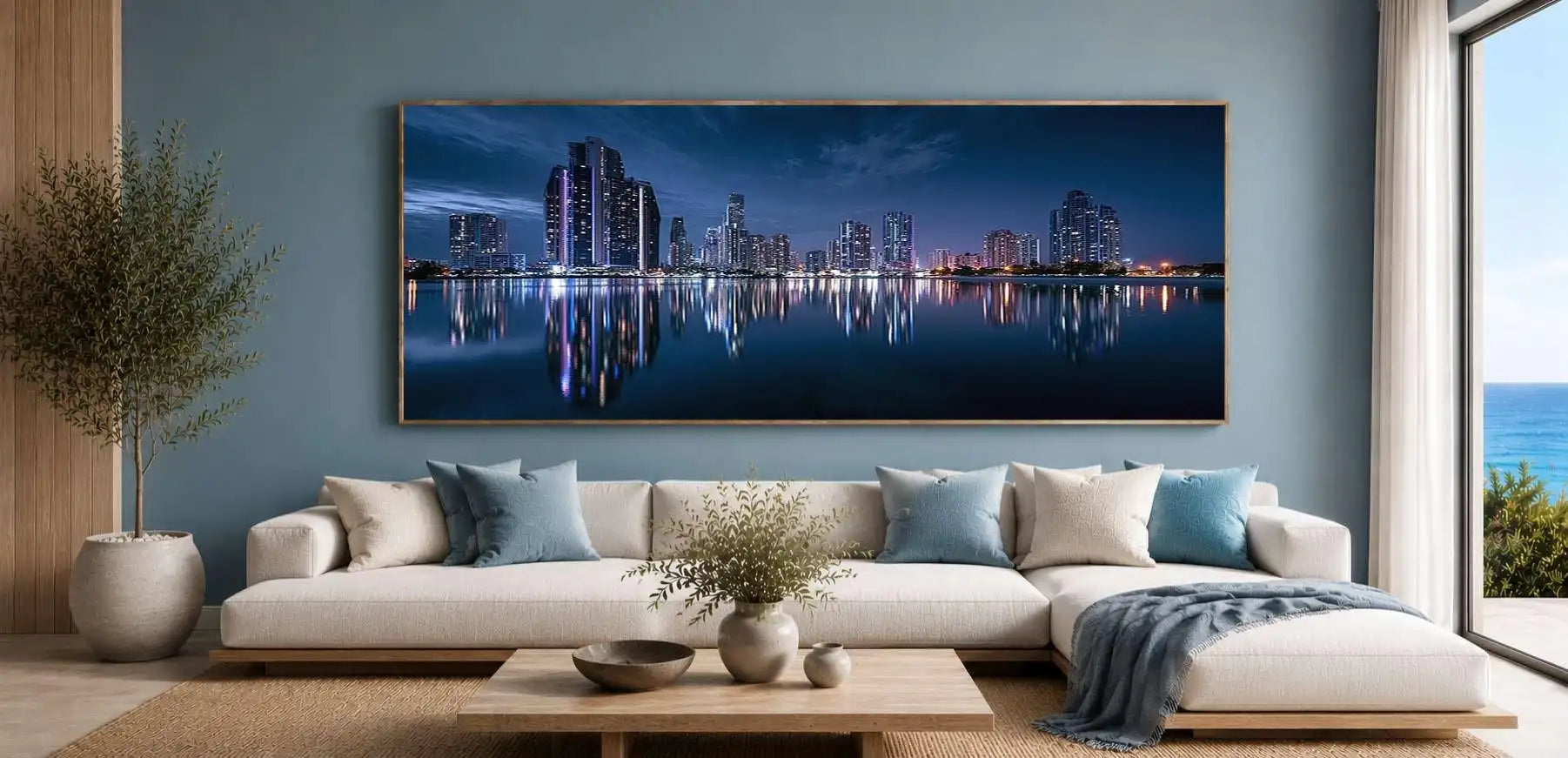 Gold Coast Nigh View Panoramic