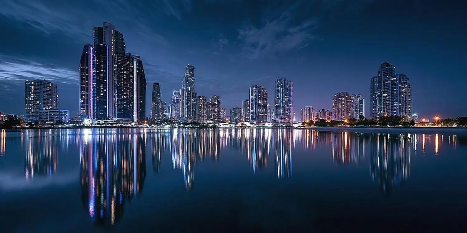 Gold Coast Nigh View Panoramic