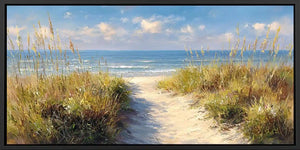 Dune Pathway Panoramic Canvas Print