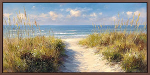 Dune Pathway Panoramic Canvas Print