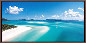 Sailing Lagoon Panoramic Canvas Print