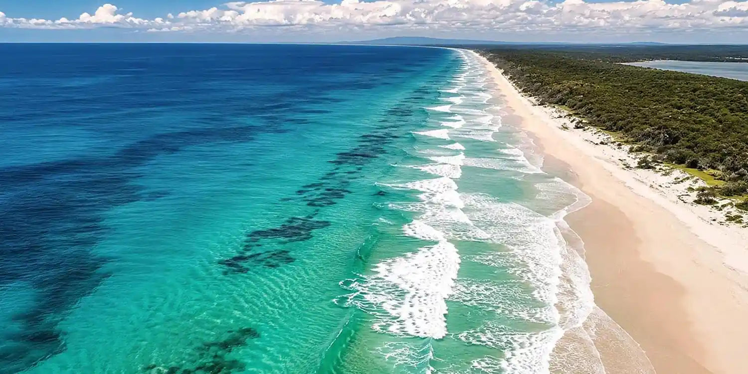 Endless Shoreline Panoramic Canvas Print
