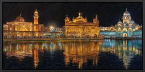 Sacred Reflections Panoramic Canvas Print