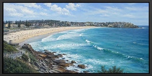 Bondi Blue Panoramic Canvas Print
