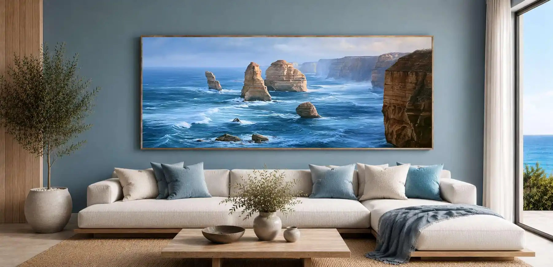 Twelve Apostles Ocean Panorama