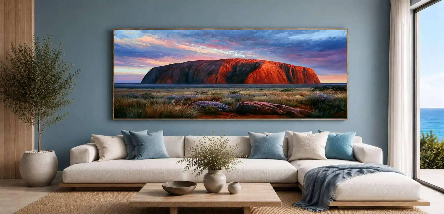 Uluru Grand Panorama Wall Art