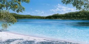 Lake McKenzie K'gari Panorama Canvas Print