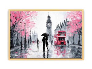 London Tower Romance Streched canvas