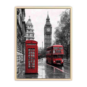 London Calling – Red Bus Art Print