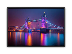 London Bridge in Lights Canvas Print