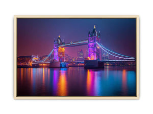 London Bridge in Lights Art Print