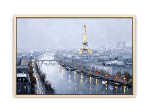 Paris Skyline Art Print