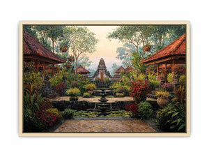 Bali Garden Art Print