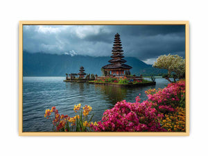 Bali Temple Streched canvas