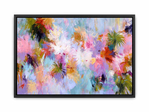 Tropical Bali Abstract Canvas Print