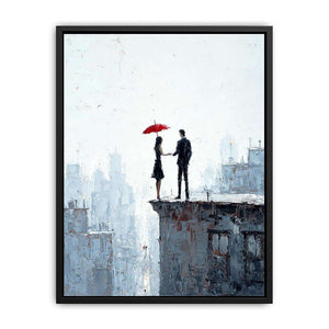 Love in Paris Canvas Print