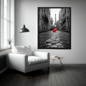 Eiffel Tower Street Painting