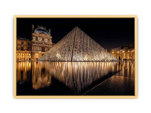 The Louvre Museum Streched canvas