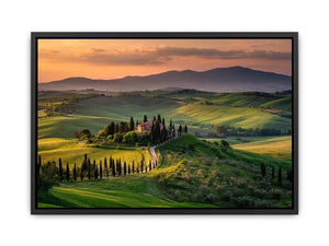Tuscany Rolling Hills Canvas Print