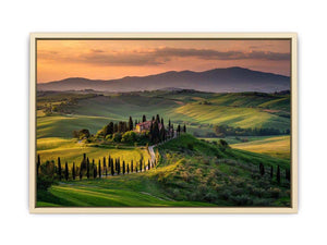 Tuscany Rolling Hills Art Print