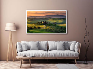 Tuscany Rolling Hills Painting