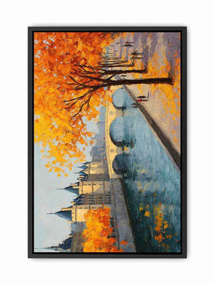 Autumn in Paris Canvas Print
