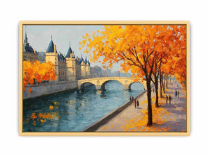 Autumn in Paris Streched canvas