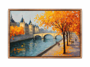 Autumn in Paris Poster