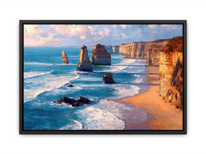 Twelve Apostles Coastal Beauty Canvas Print