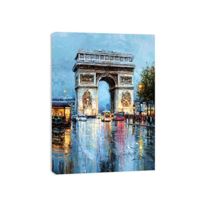 Arc De Triomphe Paris Painting Painting